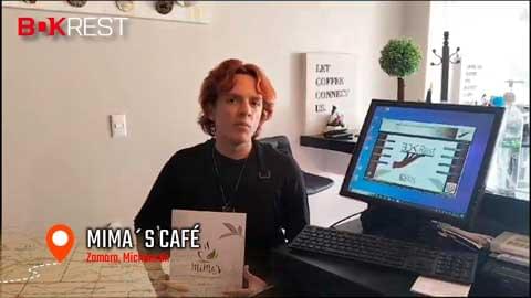 Portada del vídeo en pantalla