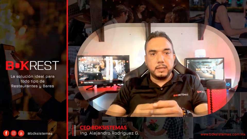 Presentación del software por el CEO de BDKSISTEMAS