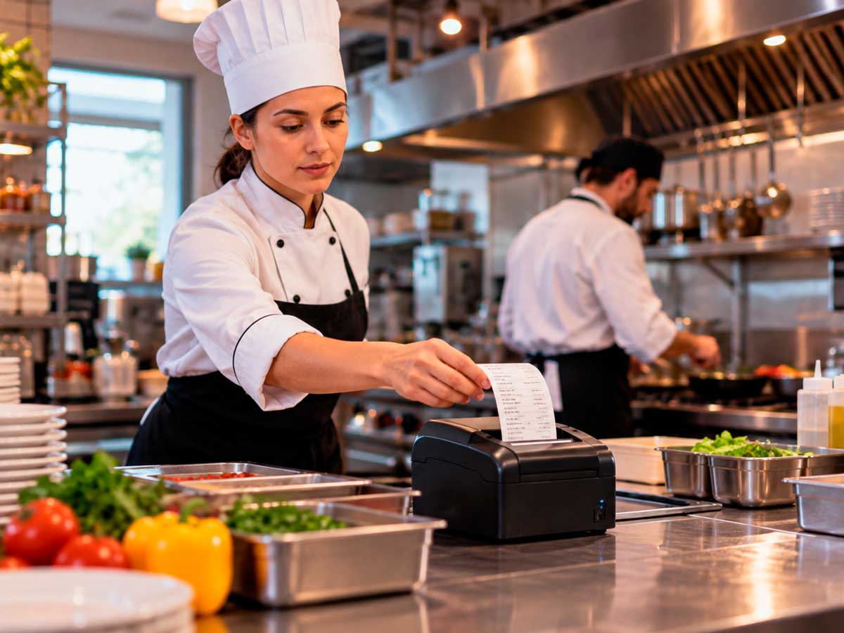 Comandas a cocina y barra en BDKREST